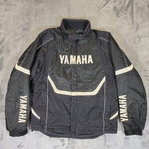 Yamaha Flotex Magnetic Button Snowmobile Thermal Racing Jacket Size Large RARE